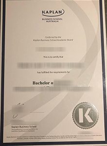 Kaplan Business School diploma