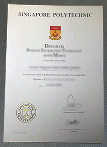 Singapore Polytechnic (SP) diploma, 新加坡理工学院文凭样本