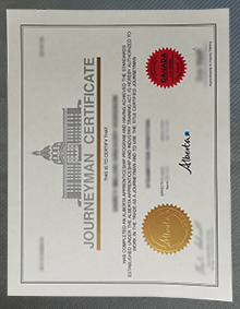 Alberta Journeyman Certificate