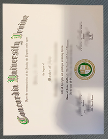 Concordia University Irvine diploma