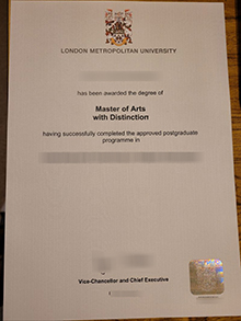 London Metropolitan University degree