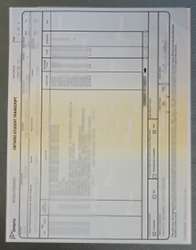 Ontario student transcript