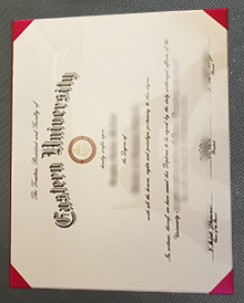 Eastern University diploma