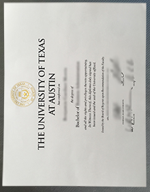 UT Austin diploma certificate