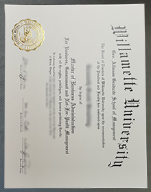 Willamette University diploma