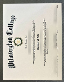 Wilmington College (Ohio) diploma