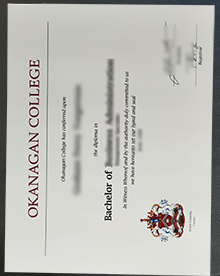 Okanagan College degree sample