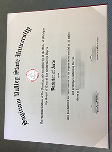 SVSU diploma