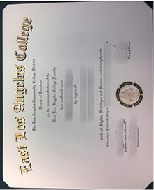 ELAC diploma certificate