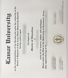 Lamar University diploma certificate