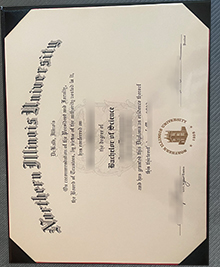 Northern Illinois University diploma certificate