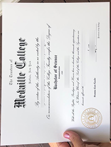 Medaille College diploma certificate