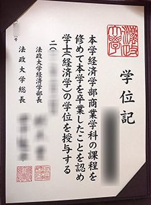 Hosei University degree