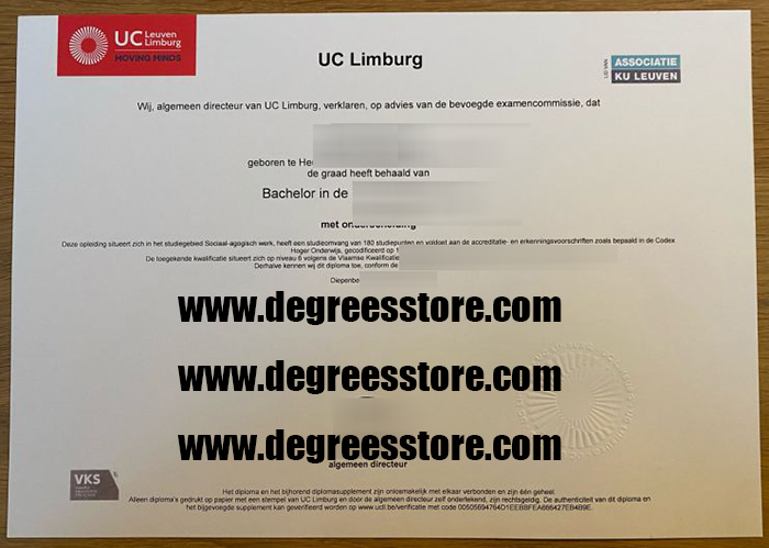 UC Leuven-Limburg diploma