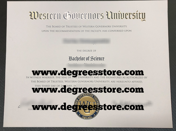 WGU degree