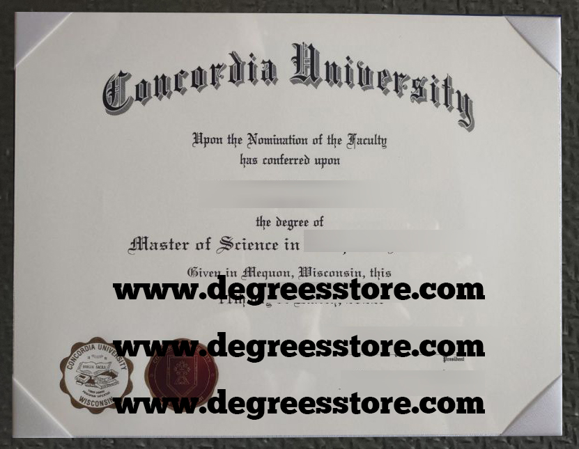 Concordia University Wisconsin Diploma