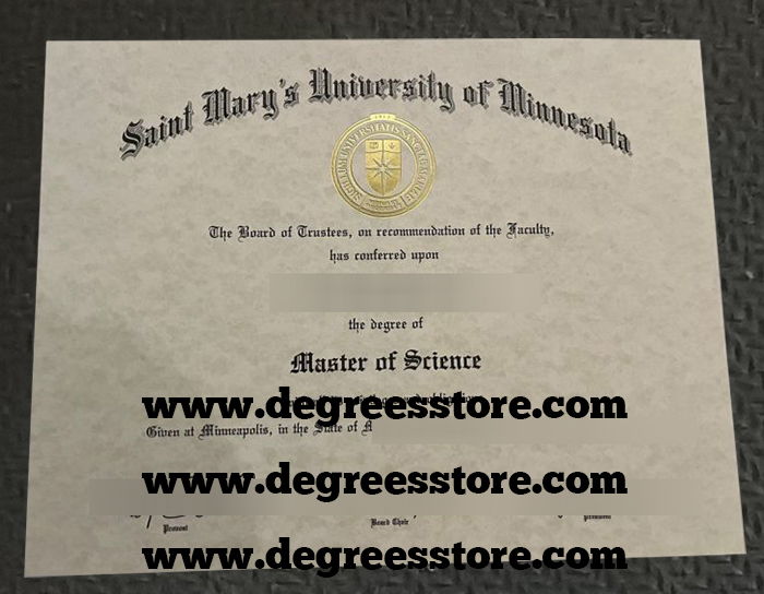 SMUMN degree, Buy Saint Mary’s University of Minnesota diploma