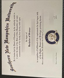 SNHU BSc diploma, Southern New Hampshire University degree