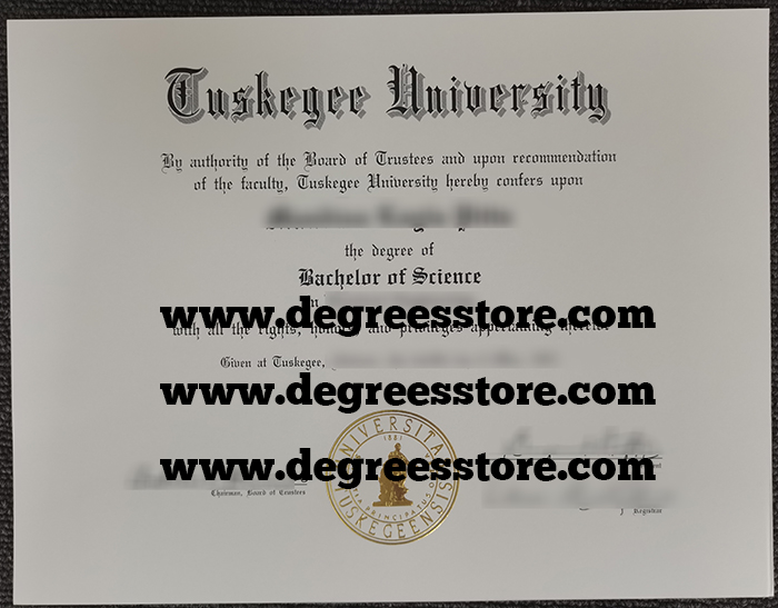 Tuskegee University Diploma