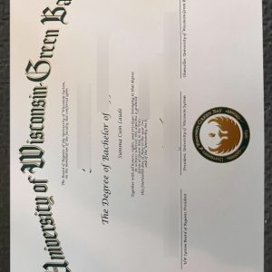 UWGB diploma certificate