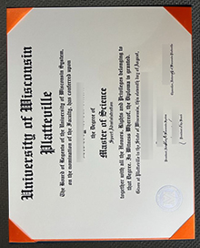 UW–Platteville diploma sample