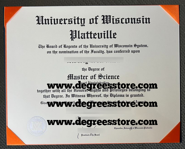 UW–Platteville diploma