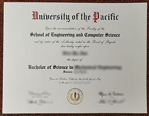 University Of The Pacific Diploma