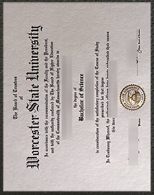 Worcester State University degree