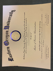 Eastern Oregon University Diploma