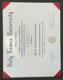 Holy Names University MBA diploma