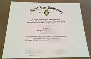 Saint Leo University Bachelor diploma