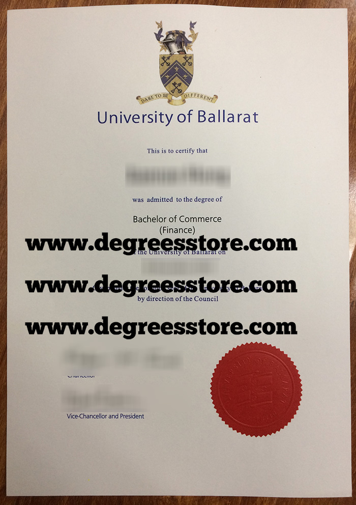 University of Ballarat degree